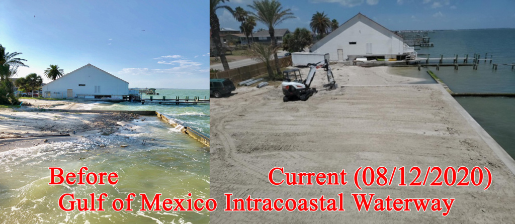 Before and After Sandsaver Gulf of Mexico