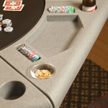 7 Sided Poker Table Features
