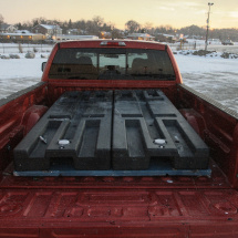 Weight-Mates in the back of Truck