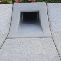 curbdrain9 Rotomolded Plastic Curb Drain