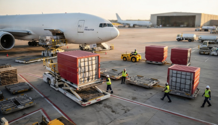 Rotomolded LD 3s on Busy Cargo Ramp