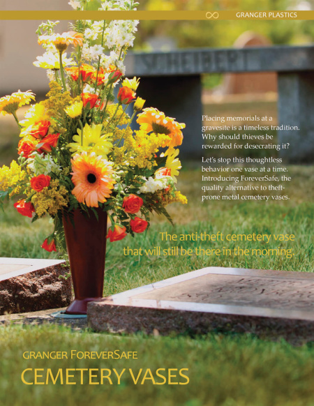 Cemetery Flower Vase Information