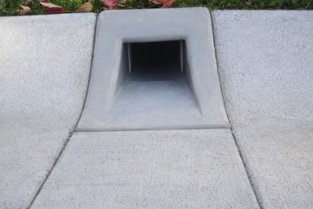 Rotomolded Plastic Curb Drain