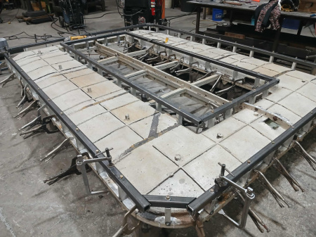Mold being Repaired