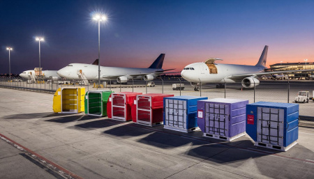 rotationally molded ULD Air Cargo Containers