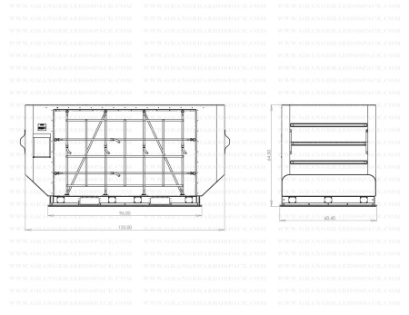 LD 8 DQN Air Cargo Container Dimensions