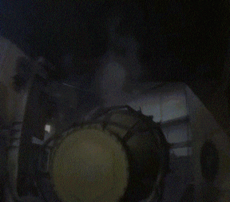 Rotational Molding Arm in Cooling Chamber