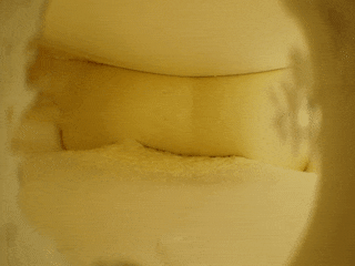 Foam Rising in a Double Wall Rotomolded Part