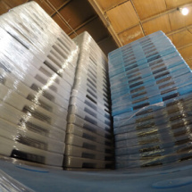 Rotmolded Pallets Stacked Up