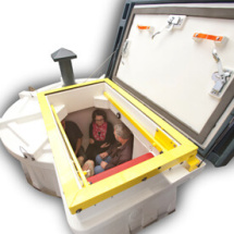 shelter10 Exceeds FEMA 320 standards for 6 adults