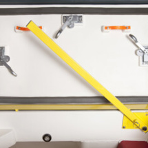 shelter12 Articulating Handrail for Easy Tornado Shelter Entrance