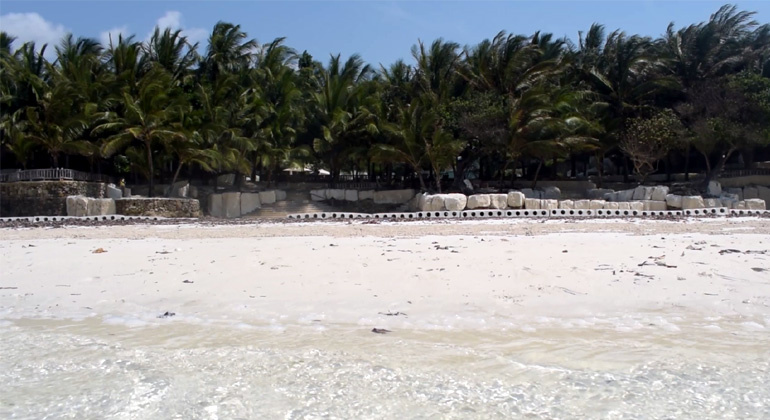 Sandsaver installed at 5 star resort