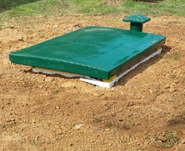 Storm Shelter Installed