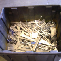 Bulk Storage Container used for Aluminum Recycling